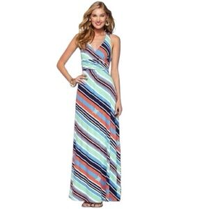 Lilly Pulitzer Multicolor Striped Maxi Dress